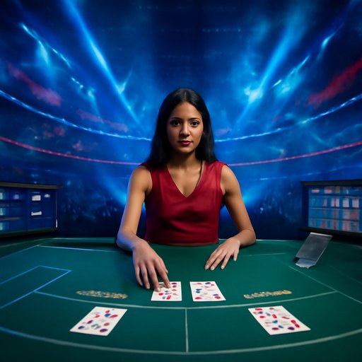 kg99 baccarat dealer dealing cards